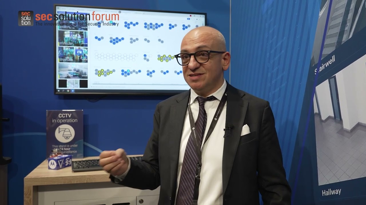 secsolutionforum a Sicurezza 2025 con Marco Barbieri, Channel Account Manager di Motorola Solutions – Avigilon Unity