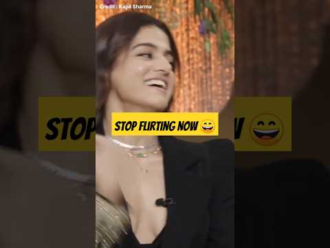 See Kapil Stop Flirting 😏 Now | Wamiqa Gabbi | #thegreatindiankapilshow #shorts