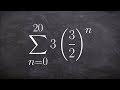Partial Sums and Series Concepts