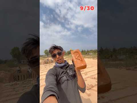 Red Brick Making Process in a Brick factory