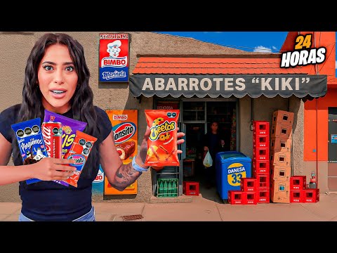 Pase 24 HORAS en una TIENDA SIN que NADIE SUPIERA