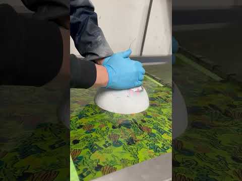 Hydro Dipping Football #satisfying #hydrodipping