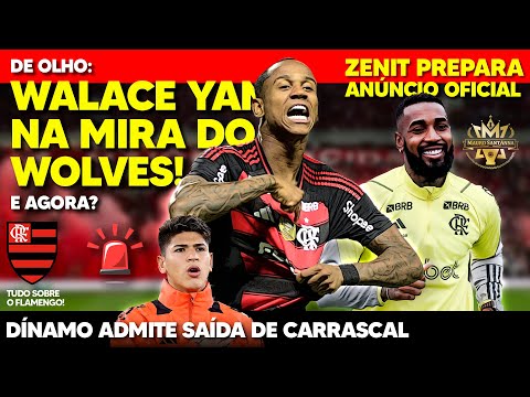257 MILHÕES DE MULTA: INGLESES QUEREM JOIA DO FLAMENGO! ZENIT PREPARA ANÚNCIO DE GERSON! CARRASCAL