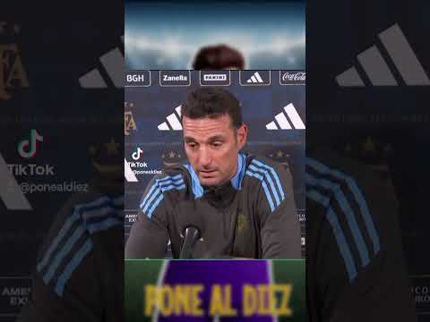 Scaloni hablo sobre la rivalidad con Mexico #futbol