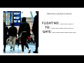 Flight Announcement Quiz
