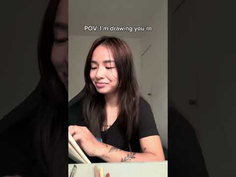 POV: I’m drawing you rn😱