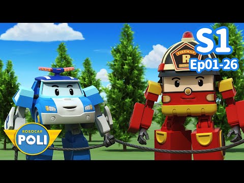 Episodios Completos 01 - 26│POLI Temporada 1│Dibujos Animados para Niños│Robocar POLI TV español