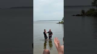 Baptism in Sweden 🇸🇪 at the Christian Conference