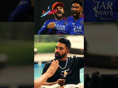 Rcb didn't retained Siraj in auction 💔🫂 #siraj #rcb #iplauction #shorts