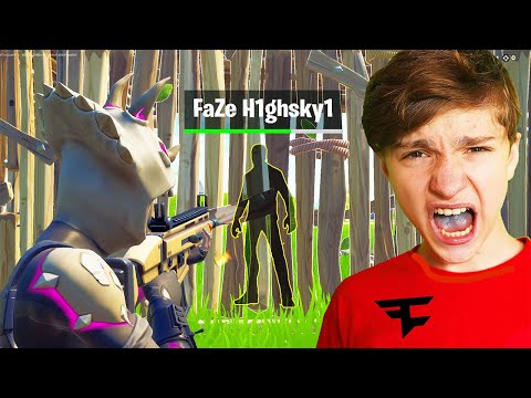 I Cheated in a 1v1 VS FaZe Clan in Fortnite...