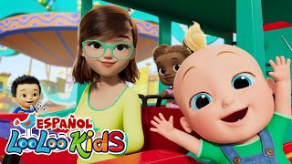 🎶🚍 Las Ruedas del Autobus + Cinco Monitos + Volar Mi Cometa 🪁🎵 | Canciones Infantiles | LooLoo Kids