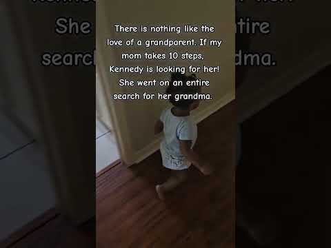 She loves her grandma. #grandchildren #grandma #grandparentlove