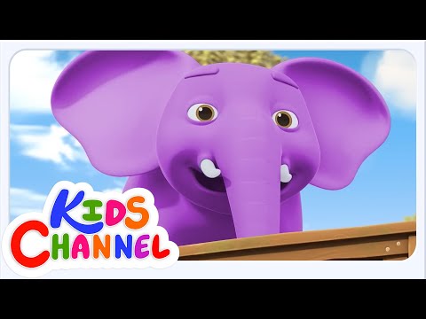 একতা মোতা হাতি, Ek Mota Hathi Elephant Cartoon Song,  Bengali Rhymes in Hindi for Babies