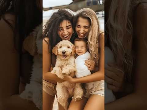 Adorable baby gets into plane crash, brave dog saves him