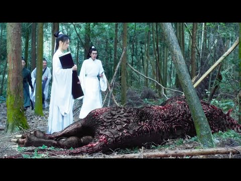 女孩深山中救下正在生孩子的獸王，被認為主人，多年後救她性命！