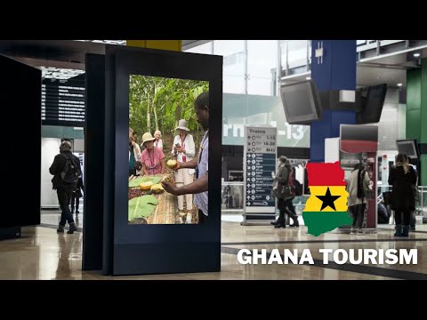 Ghana tourism is the best place to visit see white people enjoying Ghana