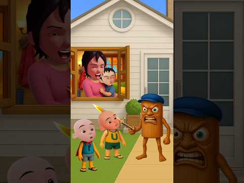 Upin Ipin main sama tung tung #shorts #short #animasi #kartun