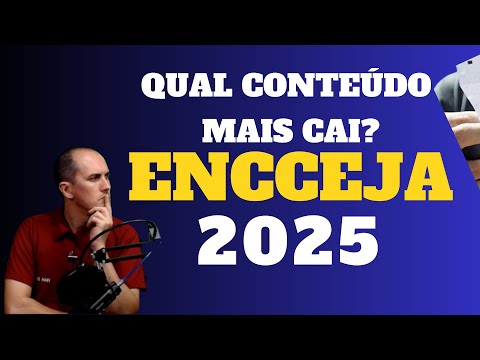 QUAL CONTEÚDO MAIS CAI NO ENCCEJA?