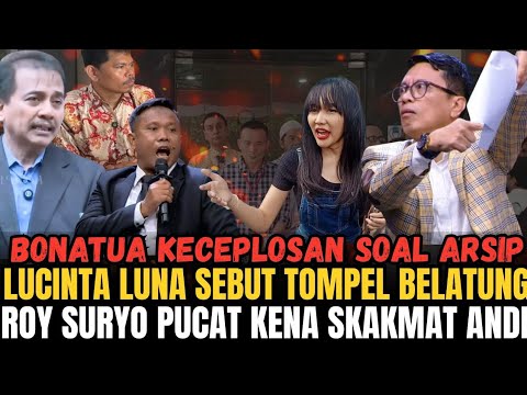 ROY SURYO SAMPAI PUCAT LIHAT PENELITIAN ANDI AZWAN! LUCINTA LUNA SEBUT TOMPEL BELATUNG