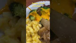 Golden Corral my second plate🤤