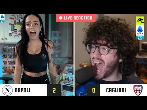 NAPOLI-CAGLIARI 2-0 LIVE REACTION | TIFOSI NAPOLETANI vs INTERISTI (E GUFI) | TIFOSIAMO