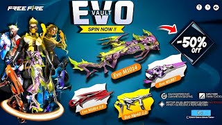 NEXT EVO VAULT EVENT FREE FIRE 🔥 | ALL EVO GUN RETURN FREE FIRE | FREE FIRE NEW EVENT 