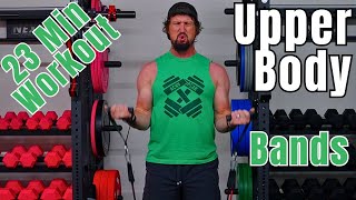 Upper Body Band Workout - 20 Minute at home workout