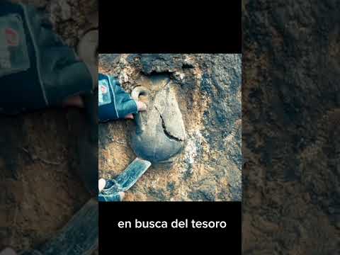Encuentran tesoro con centenarios de oro