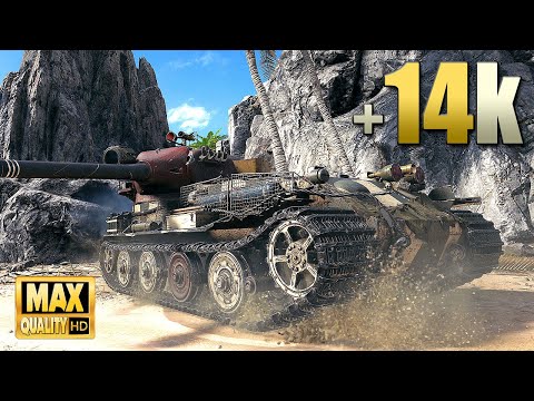 VK 72 01 K 14000 damage World of Tanks