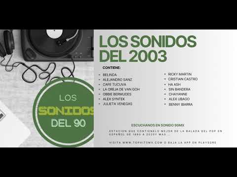 Colección de  Pop en Español del 2003 (Los Sonidos del 90)