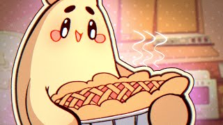 A very late Christmas apple pie