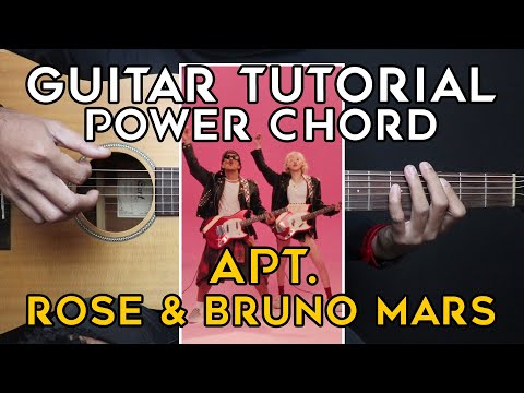 (TUTORIAL GITAR) ROSE & BRUNO MARS - APT. | EASY GUITAR TUTORIAL