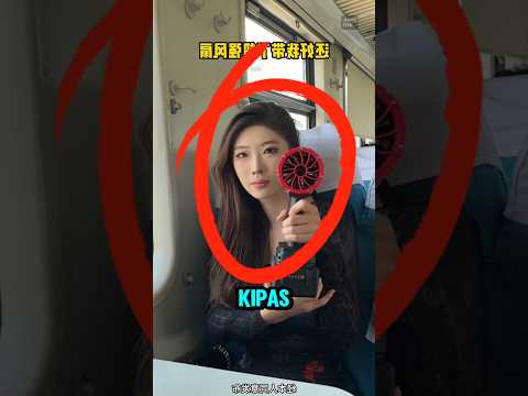 cewek ini berhasil nyairin suasana
