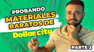 Probando Materiales Baratos 🤑 de Dollar City 👨‍🎨✍ Parte 2