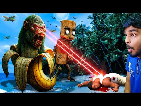 ஏங்ங்ககக.....🤣CHIMPANZINI BANANANI ISLAND ESCAPE with @PravinoGaming 😱 | Gta tamilan