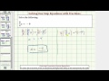 Solving Equations with Fractions