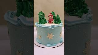 Cute winter cake