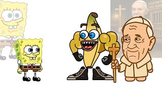 SpongeBob Kills Italian Brainrot Characters - Part 13 | SpongeBob Squarepants