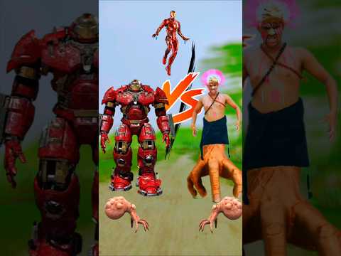Iron man vs monster 😱🔥 #ironman #funnyvideo #funny #shorts