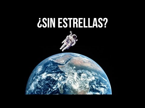 ¿Por qué no hay estrellas en el espacio?