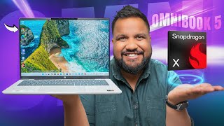 HP OmniBook 5 – This Thin and Light Snapdragon X Laptop is Premium!