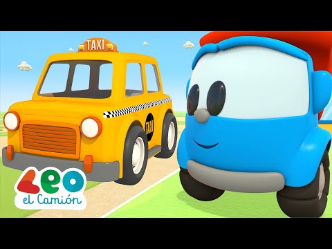 Leo el Camión - Cuatro episodios nuevos - La Cosechadora - Formas y colores con Lifty y los robots