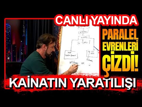 PARALEL EVREN VE KAİNATIN YARATILIŞINI ÇİZEREK ANLATTI! SERHAT AHMET TAN I MURAT ZURNACI