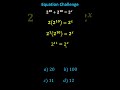 Understanding Exponents and Solving Equations