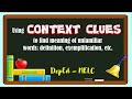 Context Clues and Signal Words