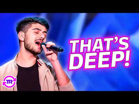 Handsome Italian Singer SHOCKS Everyone With His Super DEEP Voice On AGT!