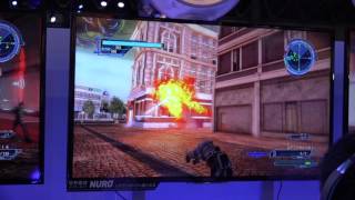 Earth Defense Force 5 - TGS: Off-screen gameplay