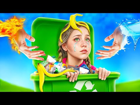 Огонь vs Вода! Мы удочерили Стихии в Реальной Жизни!
