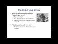 Essay Writing Techniques for 'Lord of the Flies'