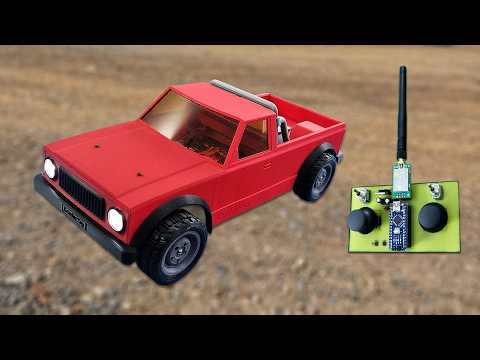 Fully 3D Printing RC Car Making (Low cost) & Handmade Remote Control. #rccar